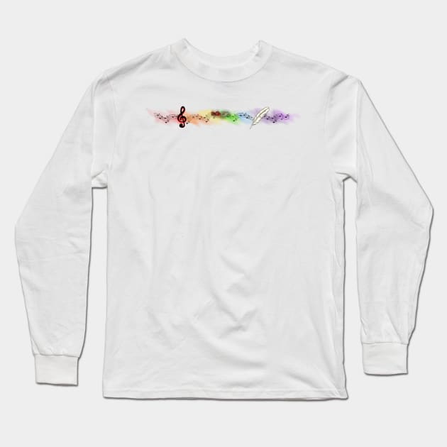 Music and Manuscripts Act One Long Long Sleeve T-Shirt by amadness2method